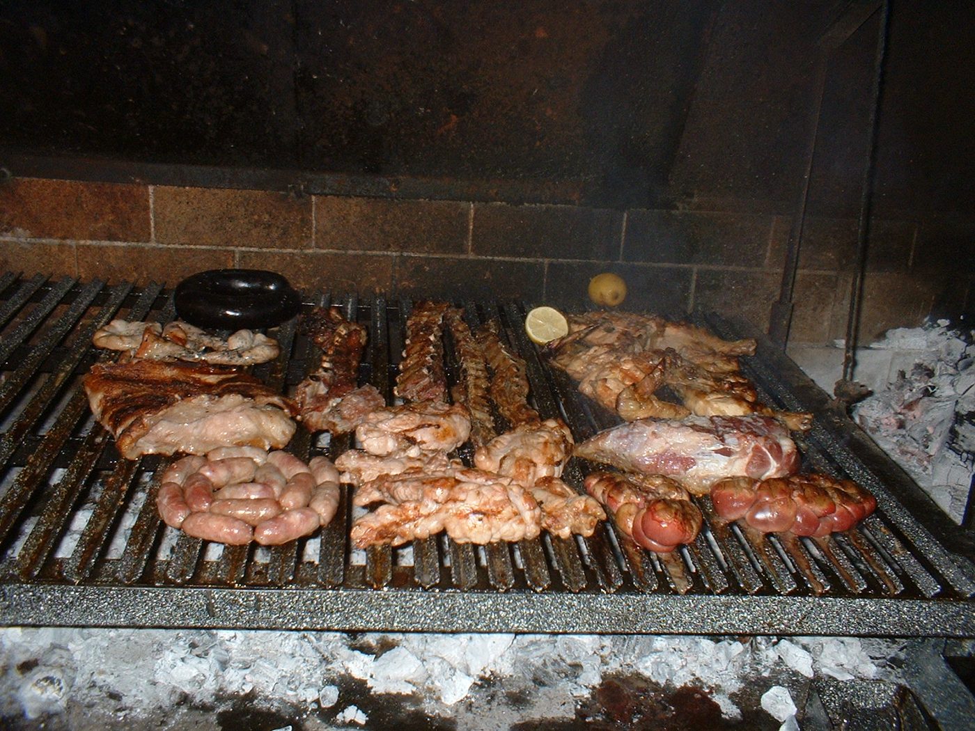 Costillas a la parrilla